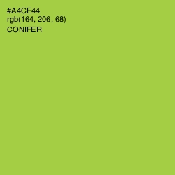 #A4CE44 - Conifer Color Image