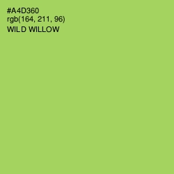 #A4D360 - Wild Willow Color Image