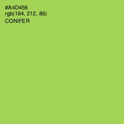 #A4D456 - Conifer Color Image