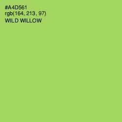 #A4D561 - Wild Willow Color Image