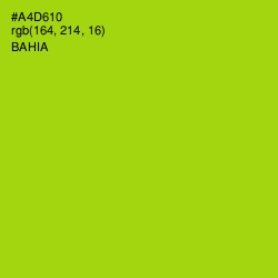 #A4D610 - Bahia Color Image