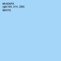 #A4D6FA - Regent St Blue Color Image