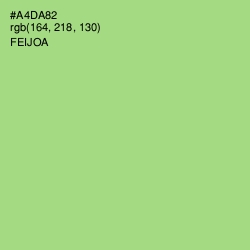 #A4DA82 - Feijoa Color Image