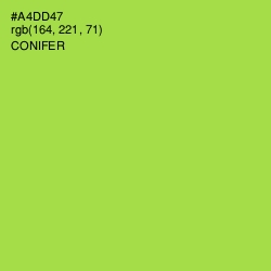 #A4DD47 - Conifer Color Image