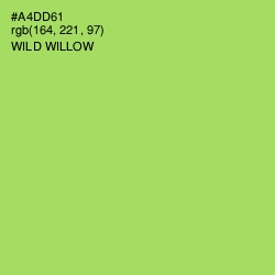 #A4DD61 - Wild Willow Color Image