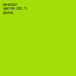 #A4DE07 - Bahia Color Image
