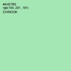 #A4E7B5 - Chinook Color Image