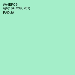 #A4EFC9 - Padua Color Image