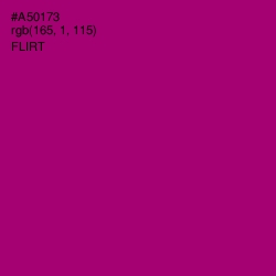 #A50173 - Flirt Color Image