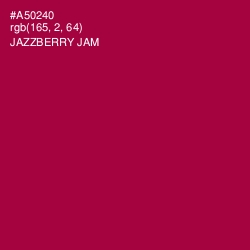 #A50240 - Jazzberry Jam Color Image