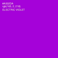 #A502DA - Electric Violet Color Image