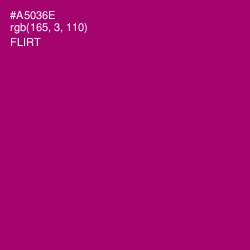 #A5036E - Flirt Color Image