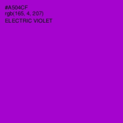 #A504CF - Electric Violet Color Image