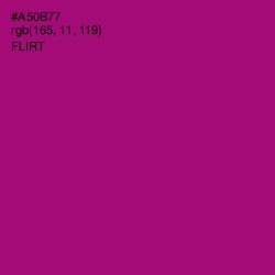 #A50B77 - Flirt Color Image