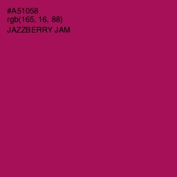 #A51058 - Jazzberry Jam Color Image