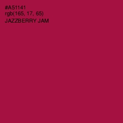 #A51141 - Jazzberry Jam Color Image