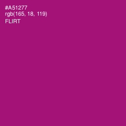 #A51277 - Flirt Color Image