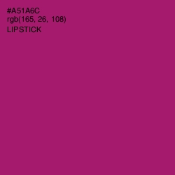 #A51A6C - Lipstick Color Image