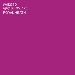 #A5237D - Royal Heath Color Image