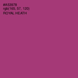 #A53978 - Royal Heath Color Image