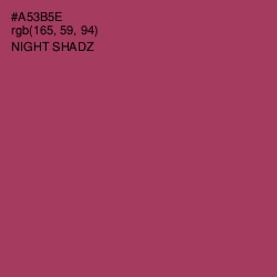 #A53B5E - Night Shadz Color Image