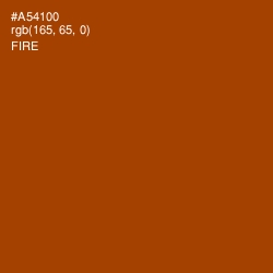 #A54100 - Fire Color Image