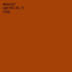 #A54107 - Fire Color Image