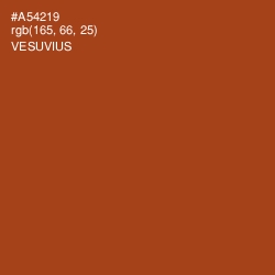 #A54219 - Vesuvius Color Image