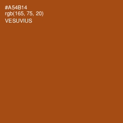 #A54B14 - Vesuvius Color Image