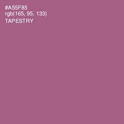 #A55F85 - Tapestry Color Image