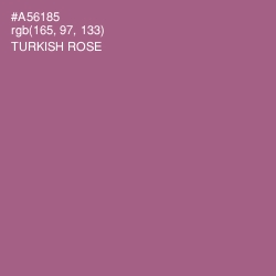 #A56185 - Turkish Rose Color Image