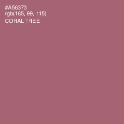 #A56373 - Coral Tree Color Image