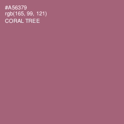 #A56379 - Coral Tree Color Image