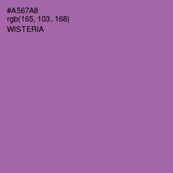 #A567A8 - Wisteria Color Image