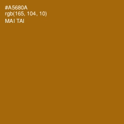 #A5680A - Mai Tai Color Image