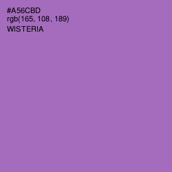 #A56CBD - Wisteria Color Image