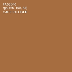 #A56D40 - Cape Palliser Color Image