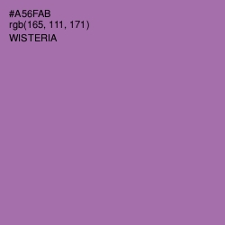 #A56FAB - Wisteria Color Image