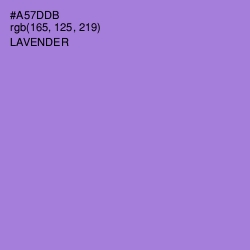 #A57DDB - Lavender Color Image