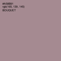 #A58B91 - Bouquet Color Image