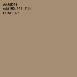 #A58D71 - Pharlap Color Image