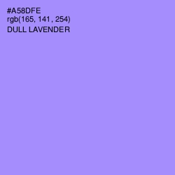 #A58DFE - Dull Lavender Color Image