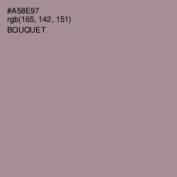#A58E97 - Bouquet Color Image