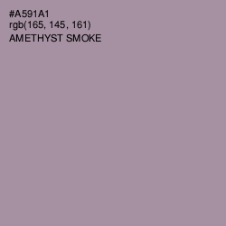 #A591A1 - Amethyst Smoke Color Image