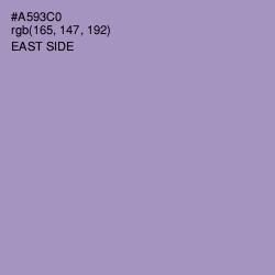 #A593C0 - East Side Color Image