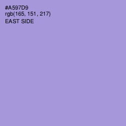 #A597D9 - East Side Color Image