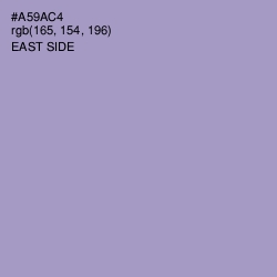 #A59AC4 - East Side Color Image