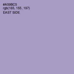 #A59BC5 - East Side Color Image