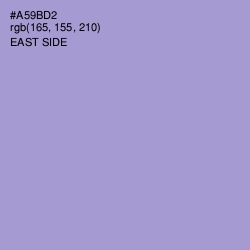 #A59BD2 - East Side Color Image