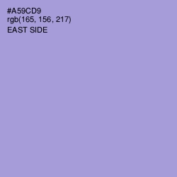 #A59CD9 - East Side Color Image